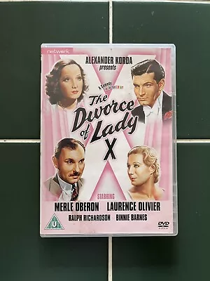 The Divorce Of Lady X. Laurence Olivier Merle Oberon. Network (DVD) • £3