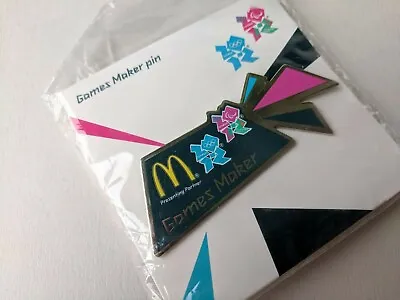 2012 London Olympics Gamesmaker Pin - Multi-coloured • £5