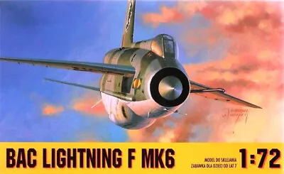 BAC LIGHTNING F MK.6/53 (RAF & ROYAL SAUDI AF MARKINGS)  1/72 GOMIX ( Ex FROG ) • £11.99
