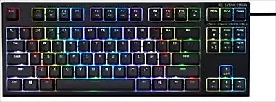 Topre R2TLA-US4G-BK REALFORCE RGB TKL R2 English Numeric Keyless (87 Arrays) New • $468.74