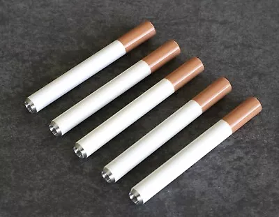 5 X 3  Cigarette Style Metal One Hitter Pipes-Designed For 4  Dugouts • $10