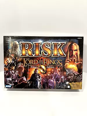 RISK LORD OF THE RINGS Trilogy Edition 2003 Board Game 40833 Complete With Ring • $33.83