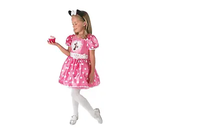 £19.99 • Buy Rubie's Disney Minnie Mouse Pink Dress Fancy Dress Child Costume 5-6 Years