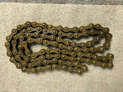$250 • Buy Antique 1890's / 1900's Circa Pneumatic Safety / TOC Bicycle 50 Link Skip Chain 