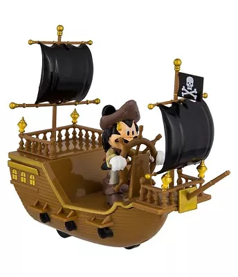 Disney Parks Pirates Of The Caribbean Mickey Pullback Pirate Ship Toy New • $17.79