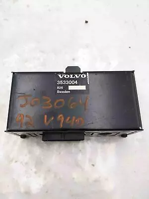 1992 Volvo 940 Oem Radio Amplifier Audio Sound Amp System 3533004 92 • $90.99