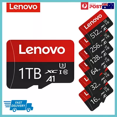 Lenovo Micro SD Memory Card 2TB 1TB 512GB Micro TF SD Card  High Speed • $89.99