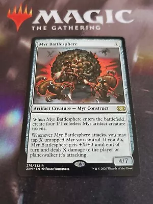 MTG. 2x Myr Battlesphere. Double Masters. 276/332. Lp • $2.25