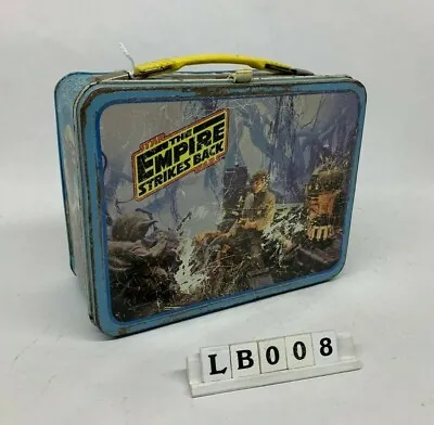 STARWARS Empire Strikes Back Children's Vintage Metal Lunch Box 1980 King-Seeley • $65