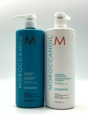 Moroccanoil Hydrating Shampoo & Conditioner/All Hair Types 33.8 Oz Duo • $144.15