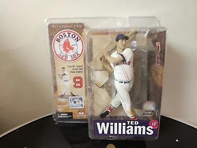 2007 TED WILLIAMS HOF McFarlane Cooperstown Collection MLB Series 4 Red Sox • $39.99