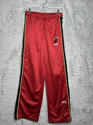 NBA Zipway Miami Heat Pants Youth Large Change N The Game Basketball WarmUp • $15.77