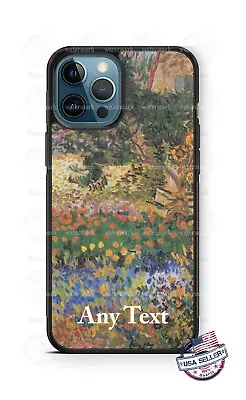 Vincent Van Gogh Flowering Garden Painting Phone Case Cover Fits IPhone Samsung • $18.98