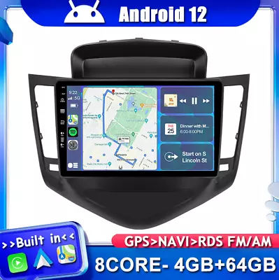 8-Core Car Stereo For Holden Cruze JG JH GPS Head Unit Android 12 DSP CarPlay 9  • $323.99