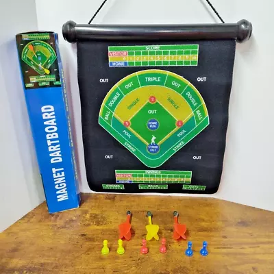 Magnetic Baseball Field Dartboard NOB Unused • $14.95