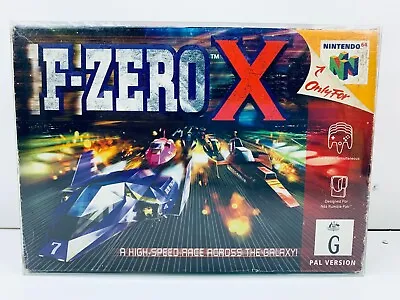 F-Zero X Nintendo 64 N64 Boxed + Manual PAL - Fast Post • $219.95