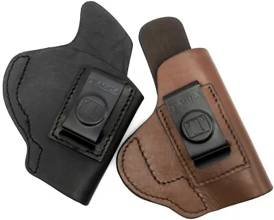 CLOSEOUT! Right Hand Leather IWB Inside Pants Concealment Holster - CHOOSE GUN • $24