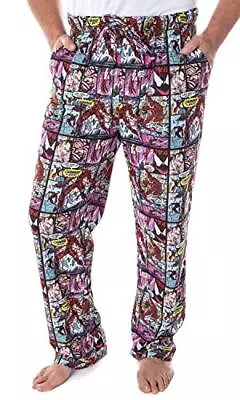 Marvel Men's Carnage Comic Book Allover  Design Sleep Lounge Pajama Pants • $19.97