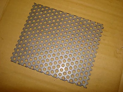 £4.95 • Buy Perforated Steel Plate 1.5mm Thk   5 X 6 