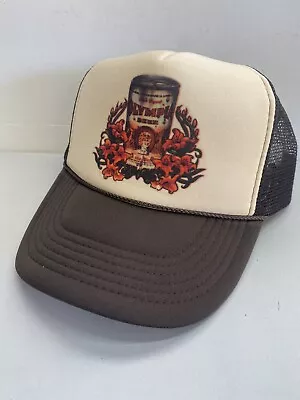 Vintage Olympia Beer Trucker Hat Party Hat Snapback Hat Tan Brown  New Unworn • $16.14