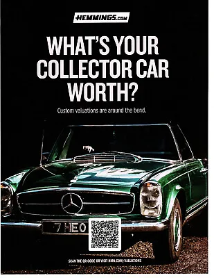 1965 Mercedes-benz 230sl ~ Nice Hemmings Ad • $11.95