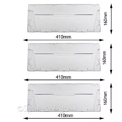 £33.70 • Buy Drawer Flap Front Handle For Indesit Fridge Freezer X 3
