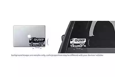 4 X Dump Trump Anti Republican Stickers/decal For Laptop Car Truck • $11.95