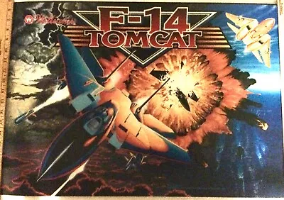 ORIGINAL Williams “F-14 Tomcat” Pinball Machine Translite - NOS - **RARE** • $150