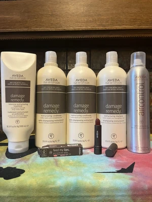 £150 • Buy Aveda Damage Remedy Shampoo Conditioner Treatment Hairspray Pack NEWandUSED!