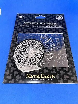 Walt Disney World Mickey’s Fun Wheel Metal Earth 3d Metal Model Kit ~ New ~ • $10.99