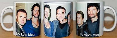 Personalised Take That Tea Coffee Mug - Your Name Added Free • £29.99