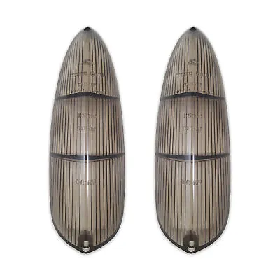 Vw Type 3 1961-1969 Smoked Flat Tail Light Lenses Notchback Squareback Fastback • $90