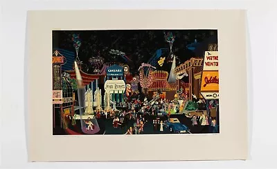 Melanie Taylor Kent LAS VEGAS Silkscreen Museum Edition Artist Proof 40/50 • $599.99