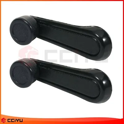 2x Car Window Winder Crank Door Handle For ISUZU Most Truck SUV Car Pickup Black • $15.35