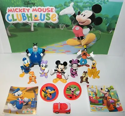 Disney Mickey Mouse Clubhouse Party Favors Set Of 14 W/ Figures Rings Stickers • $15.95