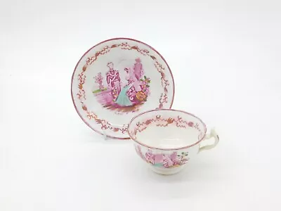 Queen Victoria & Prince Albert Royal Wedding Commemorative Cup & Saucer 1840 • £65