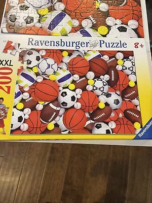 Ravensburger Puzzle 200 Pieces XXL Sporting Fun Extra Large Pieces 8+  Complete • $12.99