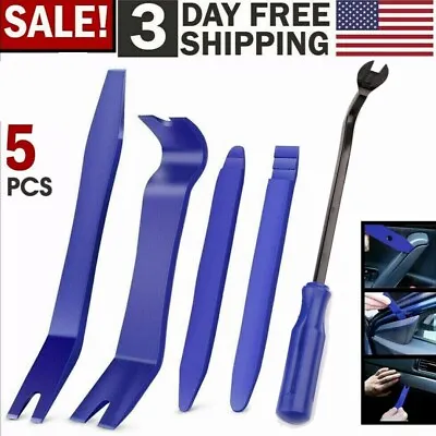 Plastic Trim Removal Pry Tool For Car Radio Panel Door Dash Clip Fasteners US • $3.99