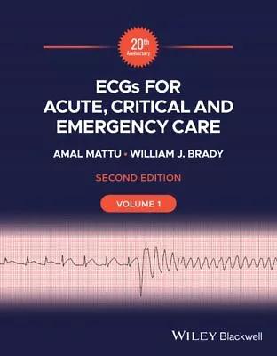 Ecgs For Acute Critical And Emergency Care Paperback By Mattu Amal; Brady... • $56.81