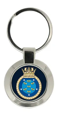 HMS Manchester Royal Navy Key Ring • £7.99