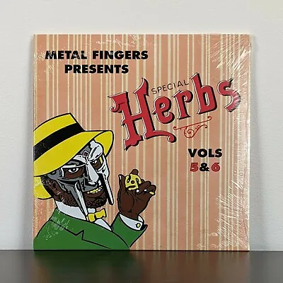 MF DOOM - Special Herbs Vol. 5 & 6 Vinyl 2LP - NEW SEALED - FREE SHIPPING • $56.99