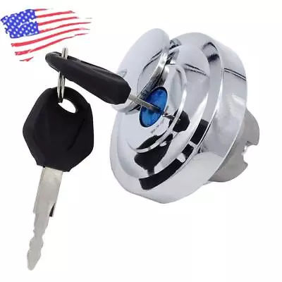 $22.80 • Buy Fuel Gas Tank Cap Cover Lock Keys 4NK-24602-12-00 For Yamaha V Star 1100 650 950