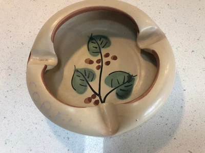 £5.99 • Buy Vintage Pottery Ashtray Souvenir From Corfu