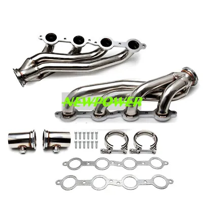 For Chevy C10 Impala Camaro LS Shorty Header Conversion Swap LS1 LS2 LS3 LS6 LS9 • $175