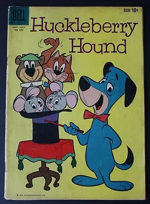 Four Color #990 HUCKLEBERRY HOUND #1 1st Yogi Bear Pixie Dixie Mr Jinks GD 2.0 • $119