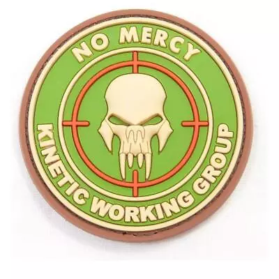 Airsoft Moral Patch Kinetic Energy Working Group No Mercy Paintball • £3.93