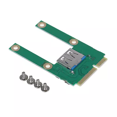 Laptop Mini PCI-e To USB2.0 Adapter Card PCIe Extended USB Interface With Screws • $5.04