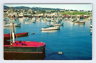 Fisherman's Wharf Monterey California Vintage Postcard JNP18 • $1
