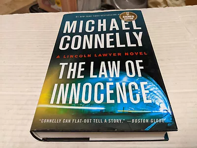 The Law Of Innocence By Michael Connelly (2020 Hardcover) SIGNED 1st/1st • $33.59