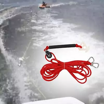 Boat Tow Harness Watersports Rope W/ Hook For Water Ski Waakeboarding Tubing • $49.17